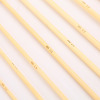 Image de Aiguilles à Tricoter Unique Point en Bambou Couleur Naturelle 33cm long
