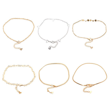 Vacuum Plating 304 Stainless Steel Anklet