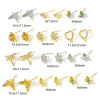 Picture of Hypoallergenic Brass Cute Earring Accessories Multicolor Rabbit Ears