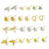 Picture of Hypoallergenic Brass Cute Earring Accessories Multicolor Rabbit Ears