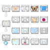 Picture of 304 Stainless Steel Italian Charm Links For DIY Bracelet Jewelry Making Silver Tone Rectangle Butterfly 10mm x 9mm