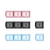 Picture of 1 Piece 304 Stainless Steel Italian Charm Links For DIY Modular Bracelet Watch Jewelry Making, With Loop Multicolor - Wholesale, 10mm x 9mm