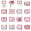 1 Unidad 304 Acero Inoxidable & Zamak Eslabones de Encanto Italianos para Hacer Pulseras Modulares Relojes y Joyas DIY Rosado Al Por Mayor, 10mm x 9mm