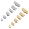 Picture of 20 PCs Eco-friendly Brass Ribbon Crimp End Wholesale Real Gold Plated