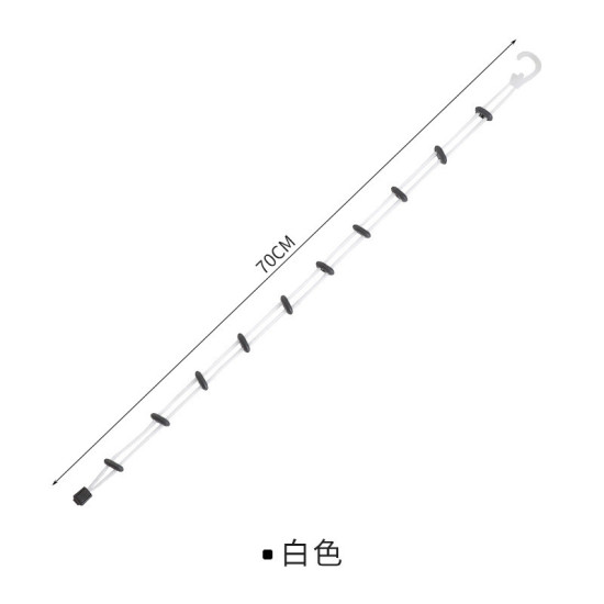 Image de Fournitures Ménagères en Plastique Blanc 70cm, 1 Pièce