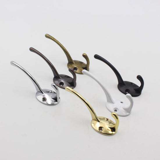 フック シルバートーン 8.5cm x 2.8cm, 1 個 の画像