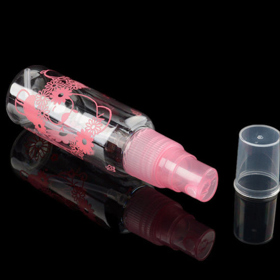 Image de Au hasard - 30ml Bouteille cosmétique d'emballage de voyage Contenants rechargeables vides à motif coloré 