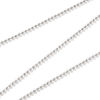 Picture of Wholesale Ball Chain Necklace, Silver Tone 304 Stainless Steel, Unisex Eco-friendly Exquisite Minimalist Gift Jewelry For Retailer, 45cm(17.7") + 5cm(2") long, Chain Size: 2mm, 1 Piece
