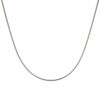 Picture of Wholesale Snake Chain Collar Neck Ring Necklace, Silver Tone 304 Stainless Steel, Unisex Eco-friendly Exquisite Minimalist Gift Jewelry For Retailer, 40cm(15.7") + 5cm(2") long, Chain Size: 1.5mm, 1 Piece