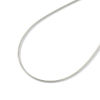 Picture of Wholesale Snake Chain Collar Neck Ring Necklace, Silver Tone 304 Stainless Steel, Unisex Eco-friendly Exquisite Minimalist Gift Jewelry For Retailer, 40cm(15.7") + 5cm(2") long, Chain Size: 1.5mm, 1 Piece
