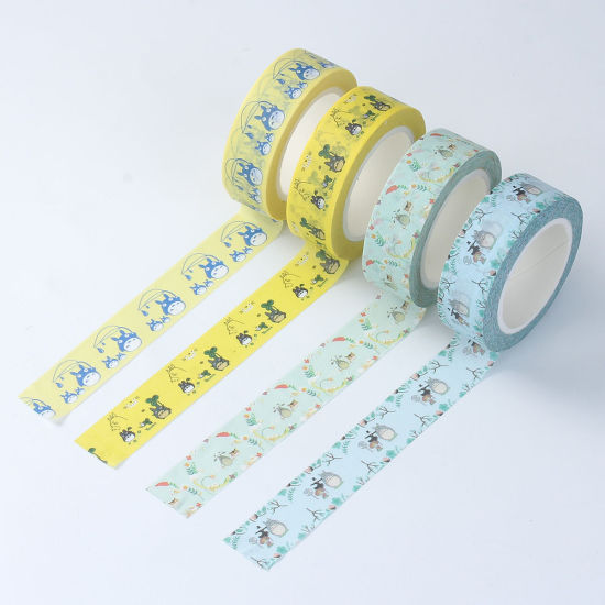 Paper Adhesive Tape Multicolor 1 Piece の画像
