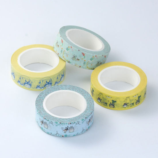 Paper Adhesive Tape Multicolor 1 Piece の画像