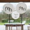Picture of Latex Balloon Party Decorations Black & White Message " Mr " 1 Packet ( 100 PCs/Packet)
