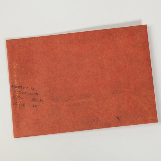 Image de Papier Kraft Enveloppe Rectangle Roux Longueur: 16cm, Largeur: 11cm, 10 Pcs