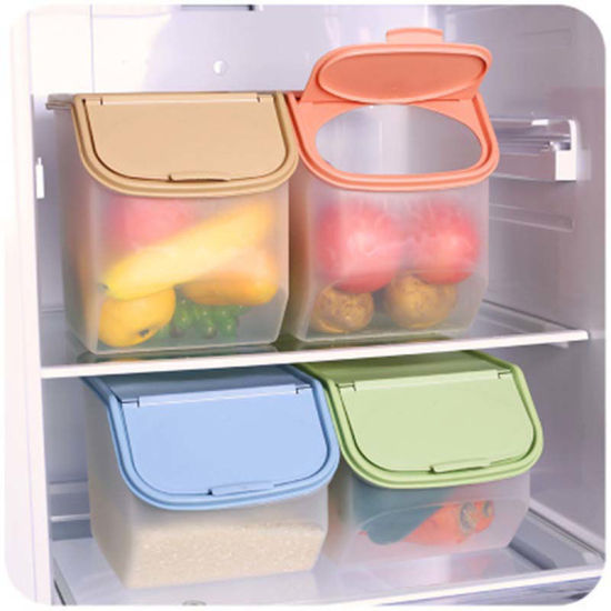 PP食品保存瓶 ベージュ 28cm×18.8cm 1本 の画像